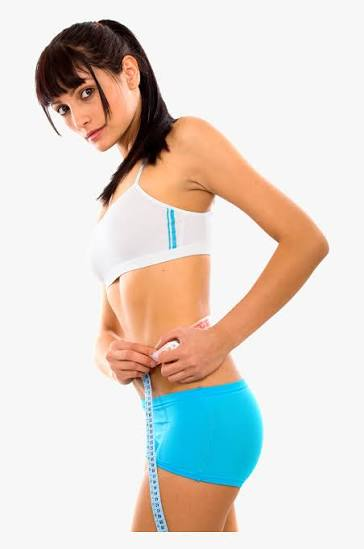 Keto Vera supplement lifestyle — woman measuring her waist